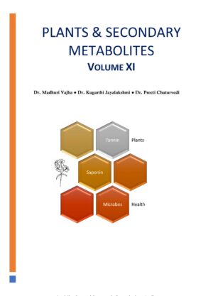 Plants & Secondary Metabolites – Volume 11